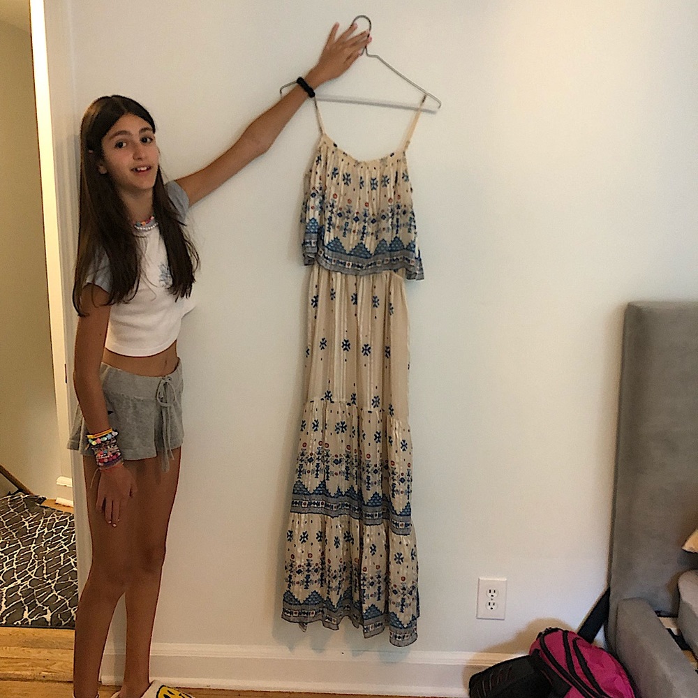 Gorgeous, barely worn Joie maxi length dress.